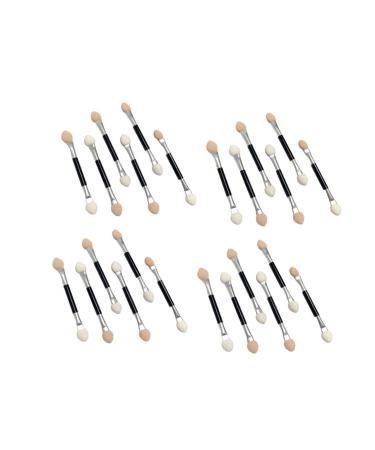 Baluue 30pcs Eyeshadow Brush Kit Eyeshadow Brush Applicator Double-headed Eyeshadow Brush Concealer Brush