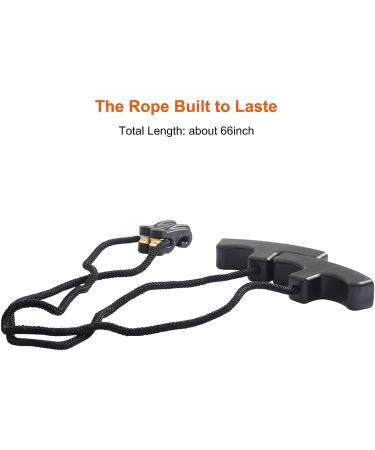 SOPOGER Archery Crossbow Cocking Rope - T-Handle Pull Cord Cocker with String Puller for Hunting and Shooting - Buy Online on SooperMarket.com