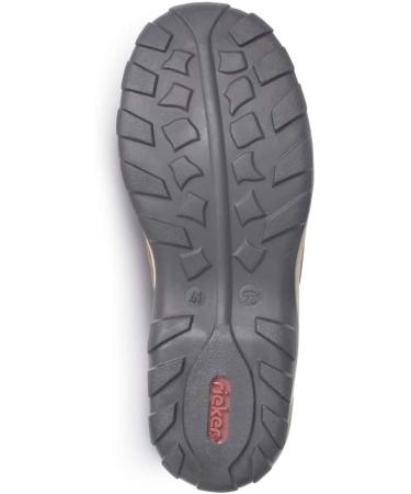 Rieker Men's Slippers 08065 - Comfortable Slip-On in Brown 47 EU | International Shipping Available - Buy Online on SooperMarket.com