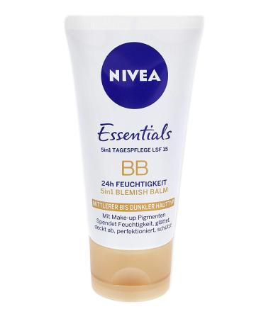 Nivea Visage BB Cream Medium to Dark 50ml Pack of 3 (3 x 50 ml)