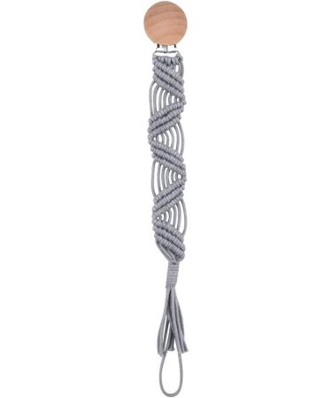 WT-DDJJK Baby Pacifier Chain Clip | Woven Cotton Rope Nipple Soother Holder - International Shipping - Buy Online on SooperMarket.com