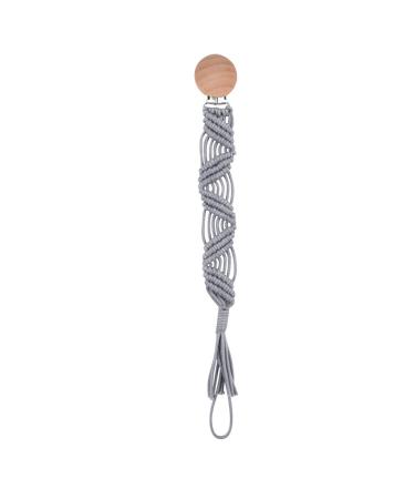 TIAN-K Cotton Pacifier Chain | Woven Baby Pacifier Holder | Stylish & Durable Pendant for Nipples - Buy Online on SooperMarket.com