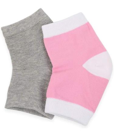 Milist Toe Gel Socks for Cracked Heels | Silicone Heel Sleeves & Moisturizing Socks for Dry Feet | Open Toe Foot Protectors - Buy Online on SooperMarket.com