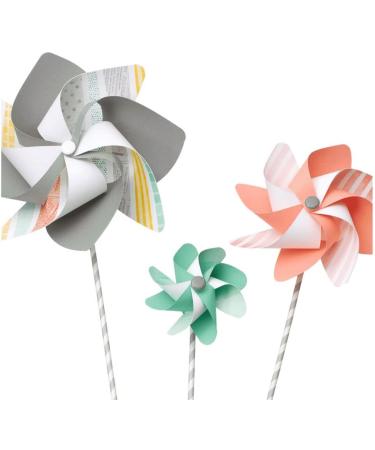 We R Memory Keepers Punch Board & Punch-Pinwheel Straws-Gray (10 Piece) - Buy Online on SooperMarket.com