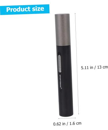FOMIYES Electric Nose Hair Trimmer & Face Shaver for Men - Rechargeable Personal Care Device - Compact & Efficient Razor Cleaner - Black 13x1.6cm - Buy Online on SooperMarket.com