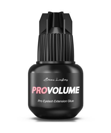 Super Strong Eyelash Extension Glue for Professionals | Strongest Black Lash Adhesive for Long Lasting Semi Permanent Individual Lash Extensions | 1-2s Fastest Drying & up to 7 Weeks Retention 0.17 Fl Oz (Pack of 1)