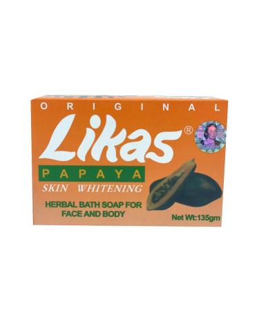 Likas Original Papaya Soap - Set of 4 Packs (4 Sets) - Buy Online on SooperMarket.com