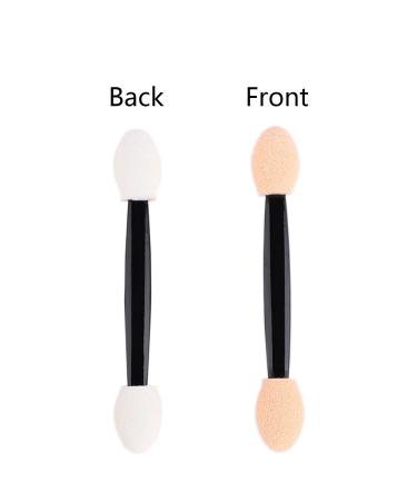 ZYIGYI 200 PCS Dual Sided Disposable Eyeshadow Makeup Brushes - Sponge Applicators in 2 Colors - Buy Online on SooperMarket.com