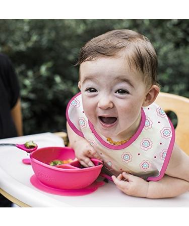 Green Sprouts Learning Bowl for 9+ Months - Pink Baby Feeding Bowl - Buy Online on SooperMarket.com