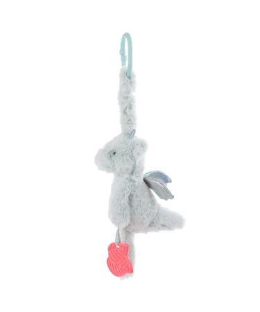 Apricot Lamb Plush Dragon Baby Toy - Rattle & Teether - 8.5 Inches - Buy Online on SooperMarket.com