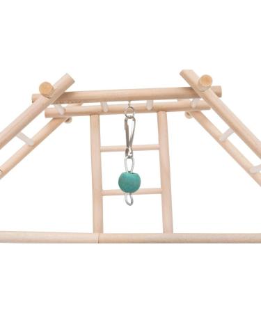 Trixie 5659 Wooden Ladder Playground - 44x44x16 cm - Brown - Buy Online on SooperMarket.com