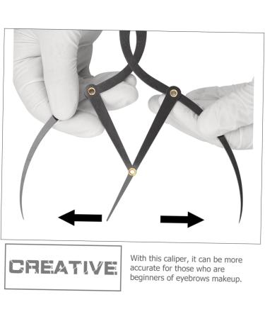 HAPINARY Compass Guide Template Tools Eyebrow Tools Eyebrow Measuring Ruler Makeup Gadgets Eyebrow Rulers Makeup Tools Curve - Buy Online on SooperMarket.com