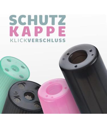 3-Pack Pocket Lint Rollers with Protective Cap - Cat Designs | Perfect for On-the-Go Lint Removal - Buy Online on SooperMarket.com