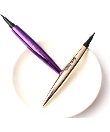 WOONEKY 2pcs Women Eyeliner Liquid Eyeliner Eye Liner Pencils Waterproof Eyeliner Pencil Purple - Buy Online on SooperMarket.com