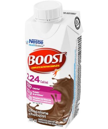 BOOST 2.24 Cal/mL Complete Nutrition Drink For Adults & PLUS Complete Nutrition Drink Chocolate 6x237ml Bottles Case Pack of 4 Packaging May Vary Drink + Drink 6x237ml Bottles - Buy Online on SooperMarket.com