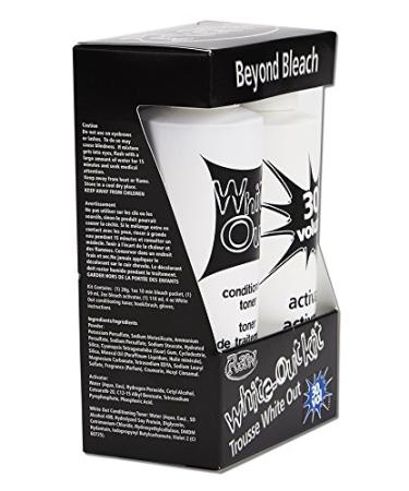 RAW Beyond Bleach White-Out Kit with Conditioning Toner - 30 Volume Activator - Buy Online on SooperMarket.com