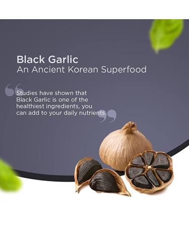 Multiclove Black Garlic 425g (15oz) Whole Bulbs - Ready to Eat - Aaswad Impex - Buy Online on SooperMarket.com