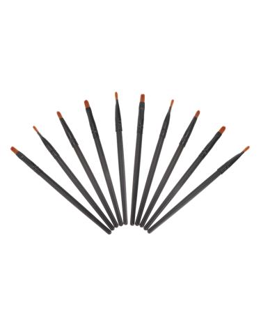 HAPINARY 10pcs Nose Shadow Brush Liquid Blush Travel Makeup Brush Artificial Fiber Accessories Miss Cosmetic