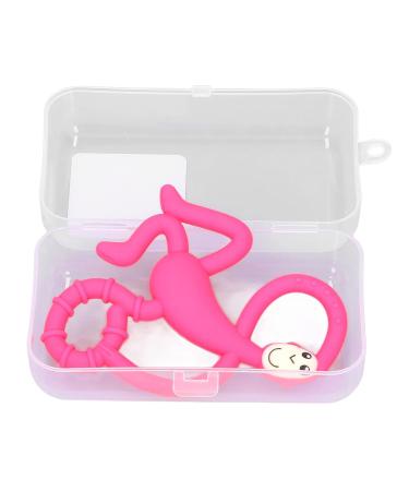 Silicone Monkey Teething Toy - Portable & High Toughness Baby Teether for Home & Travel - Buy Online on SooperMarket.com