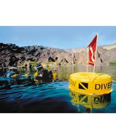 Innovative Scuba Deluxe Flag Diver Below Inflatable Flag & Float Buoy | FL0301 - Buy Online on SooperMarket.com