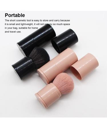 Dajidafu Makeup Brush Retractable Loose Powder Contouring Cosmetic Brushes Short Soft Artificial Fiber Replacement Beauty Make Up Tool Type 4 - Buy Online on SooperMarket.com