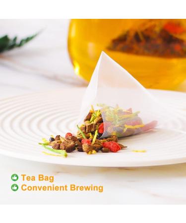 Plant Gift Bamboo Leaf Chrysanthemum Cassia Seed Tea Bag 8.81oz (5g*50bags) Osmanthus Chinese Pure Natural Health Care Mixed Tea Combination of Floral Tea 250g 1UK-GE049 - Buy Online on SooperMarket.com