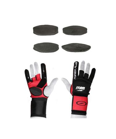 Storm Bowling Products Storm Power Glove Plus Black,Red Medium
