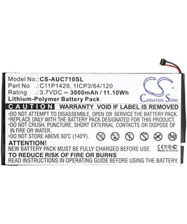 3000mAh Replacement Battery for C11P1429 C11P191 Z170C Series - Compatible & Reliable - Buy Online on SooperMarket.com