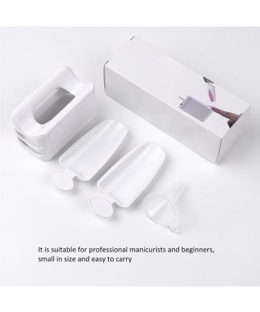 Dajidafu Nail Dip Container Nails Art Dipping Powder Holder Glitters Rhinestones Powders Storage Box Manicure Pedicure Accessory - Buy Online on SooperMarket.com