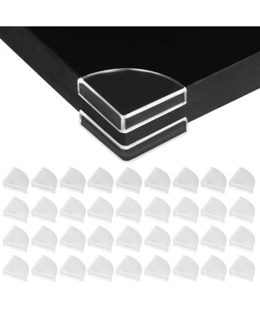 36 Pack Slim Clear Edge Bumpers, Tomorotec Corner Protectors Edge Guards Corner Cushion for Baby Safety for Furniture, Slim Table, Windows, Bed and etc