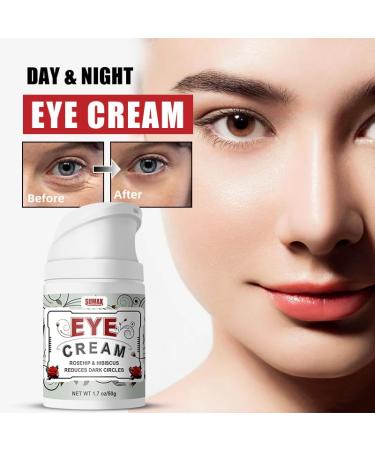Premium Anti-Aging Eye Cream for Dark Circles Puffiness & Wrinkles - Hydrating Under Eye Treatment for Sensitive Skin - 1.7 OZ - Buy Online on SooperMarket.com
