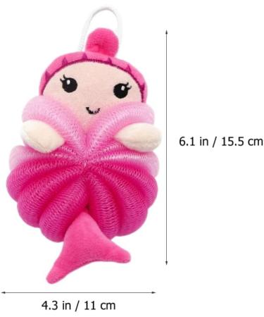 Kisangel Bath Cleaning Scrubbers - 2pcs Cute Baby Bath Balls & Exfoliating Tools for Kids - Buy Online on SooperMarket.com