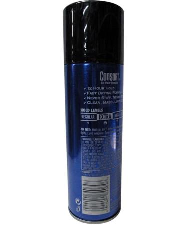 Consort For Men Hair Spray Aerosol Extra Hold 8.30 oz (Pack of 4) - Buy Online on SooperMarket.com