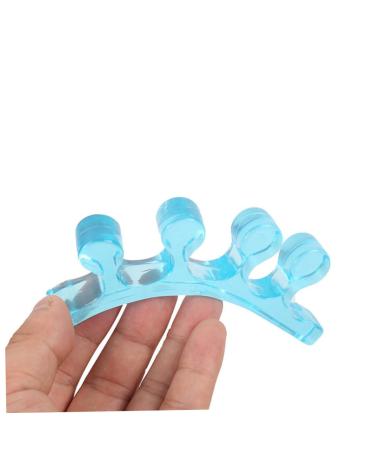 KALLORY Silicone Gel Toe Separators - Hammer Toe, Bunion Cushions, Valgus Adjuster - 1 Pair - Buy Online on SooperMarket.com
