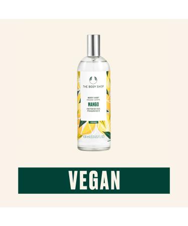 The Body Shop Mango Body Mist Refreshes and Cools with a Fruity Scent Vegan 3.3 oz - Buy Online on SooperMarket.com