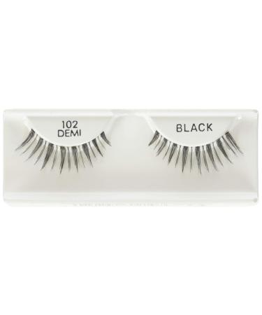 Ardell Fashion Lashes Pair 102 Demi Black - Pack of 4 | Long-Lasting Synthetic Lashes - Buy Online on SooperMarket.com