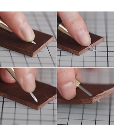 WUTA Diamond Stitching Awl with Ebony Blackwood Handle - Leather Craft Sewing Tool DIY Stitcher Taper 3mm - Handmade Sewing Kit (1pc) - Buy Online on SooperMarket.com
