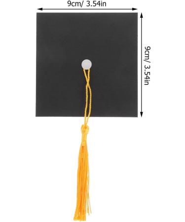 Alipis Graduation Cupcake Toppers 2024 Graduation Cap Cake Topper Class of 2024 Grad Cap Cupcake Pick Congrat Centerpiece Stick for 2024 Graduation Party Cake Decoration Black 30pcs - Buy Online on SooperMarket.com