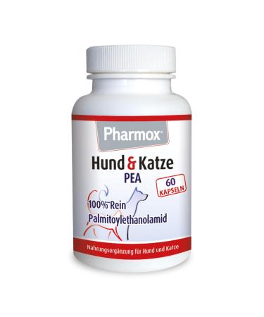 Pharmox Dog & Cat PEA - 100% Pure - 60 Capsules - High Dosage