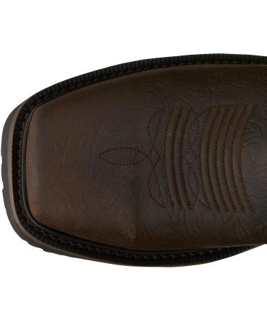 Justin Men's Joist Rustic Waterproof Western Work Boot Composite Toe - Distressed Brown (Size 12 D(M) US) - Buy Online on SooperMarket.com