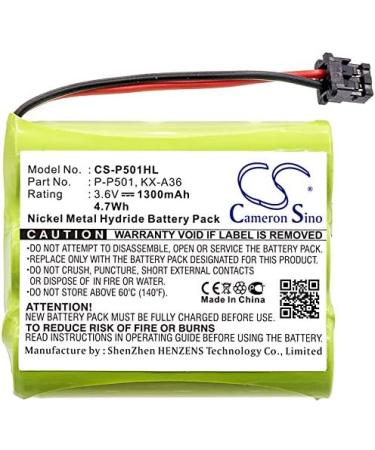 High-Performance 3.6V Replacement Battery for Memorex YBT3N800MAH - 1300mAh Capacity | International Shipping Available - Buy Online on SooperMarket.com