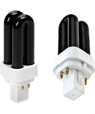 2 Pack Replacement Light Bulbs for Dynatrap 41050 DT1050 - 1/2 Acre Black Light | 2 Count (Pack of 1) - Buy Online on SooperMarket.com