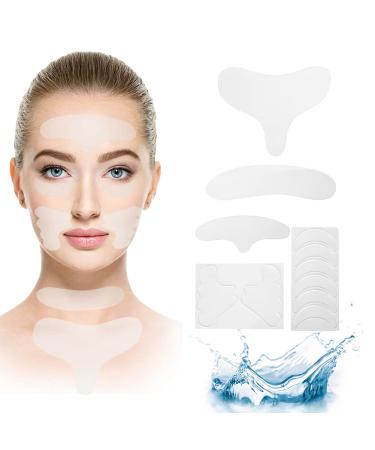 Anti folds pavement facial patches anti -aging facial fold stripes to fold removal from neck chest forehead eyes mouth reusable folds remover 11 pieces