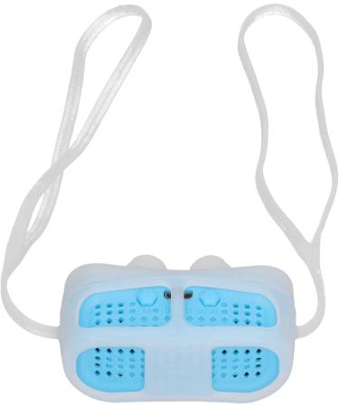 Snore No More Portable Electric Anti-Snoring Device - Blue - Recyclable Sleep Solution - Buy Online on SooperMarket.com
