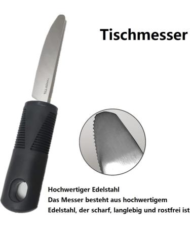Adapted Cutlery for Parkinson's Arthritis & Disabilities - Ergonomic Solutions for Shaky Hands - Buy Online on SooperMarket.com