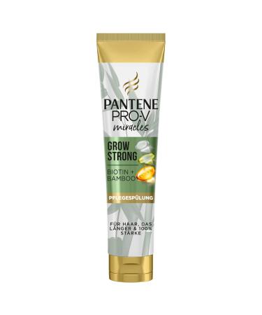 Pantene Pro-V Miracles Grow Strong Riner (160 ml) with biotin & bamboo anti-hair loss hair care hair restorer women helps to reduce hair loss 160 ml (1 Pack)