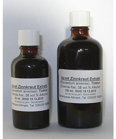 100ml Asvet Horsetail drops tincture silica