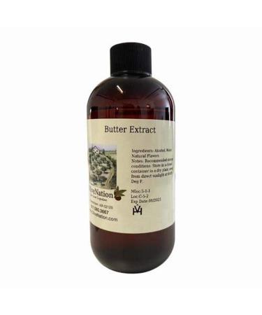 OliveNation Natural Butter Flavor Extract Rich Buttery Flavoring for Baked Goods