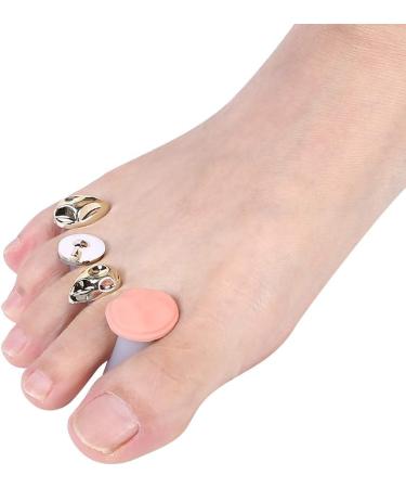 Toe Separators 8 Pcs Reusable Silicone Toe Spacers Nail Art Toe Separation Tool Pedicure Care(MY-01) - Buy Online on SooperMarket.com