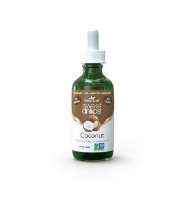 Sweet Leaf Liquid Stevia Coconut 2 OZ 2 Fl Oz (Pack of 1)